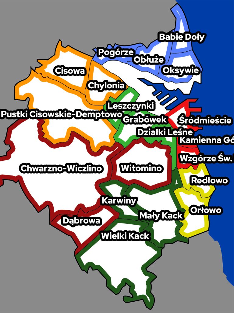 Gdynia Mapa